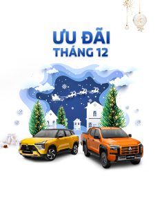 CHƯƠNG TRÌNH ƯU ĐÃI MUA XE THÁNG 12/2024